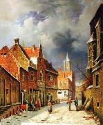 unknow artist European city landscape, street landsacpe, construction, frontstore, building and architecture. 159 Germany oil painting reproduction